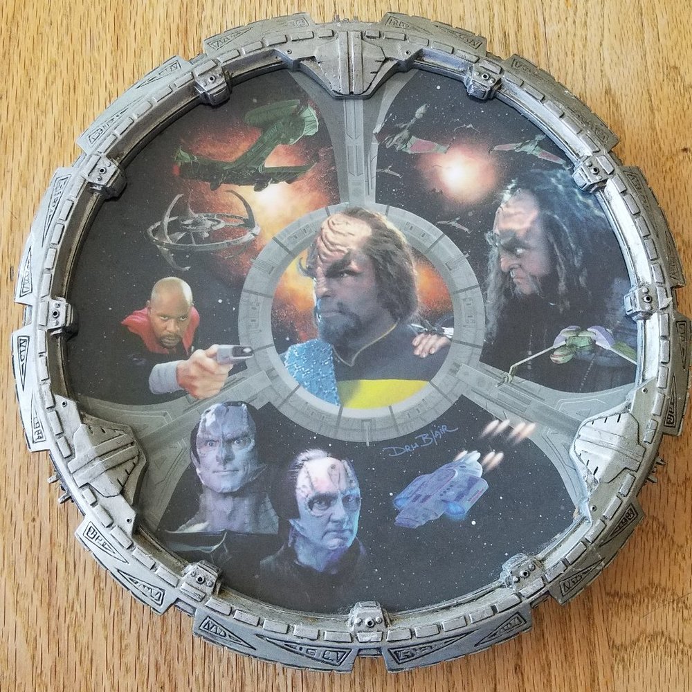 1997 Star Trek Deep Space Nine The Way Of The Warrior Plate Dru Blair